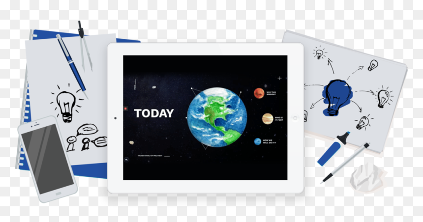 Prezi - Flat Panel Display, HD Png Download - pimp png