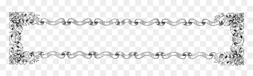 White Borders And Frames, HD Png Download - scroll frame png