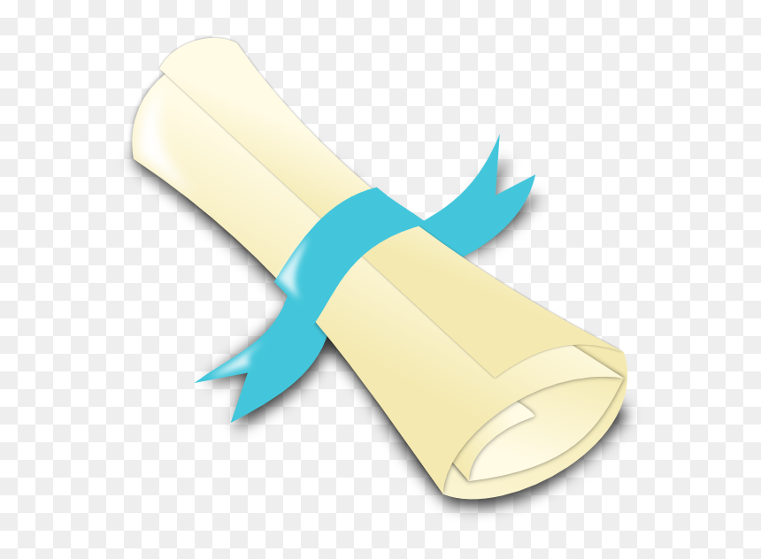 Green Ribbon Diploma Png, Transparent Png - diploma icon png