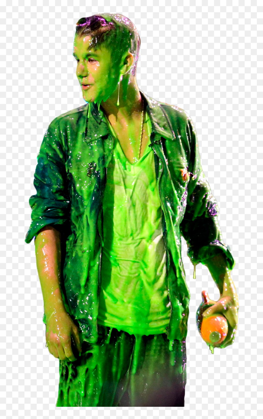 Justin Bieber Green Mucus - Costume, HD Png Download - justin bieber head png