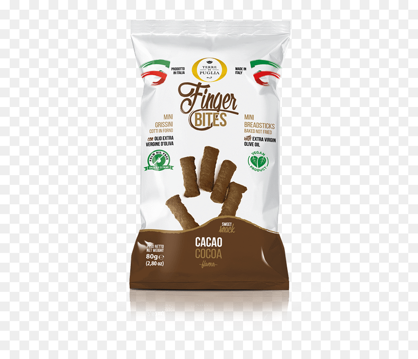 Finger Bites Cacao & Cocoa By Terre Di Puglia - Terre Di Puglia Finger Bites, HD Png Download - cacao png