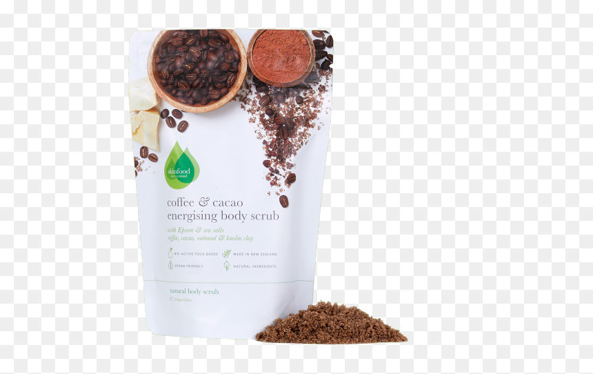 Coffee & Cacao Energising Body Scrub "
 Title="coffee - Superfood, HD Png Download - cacao png