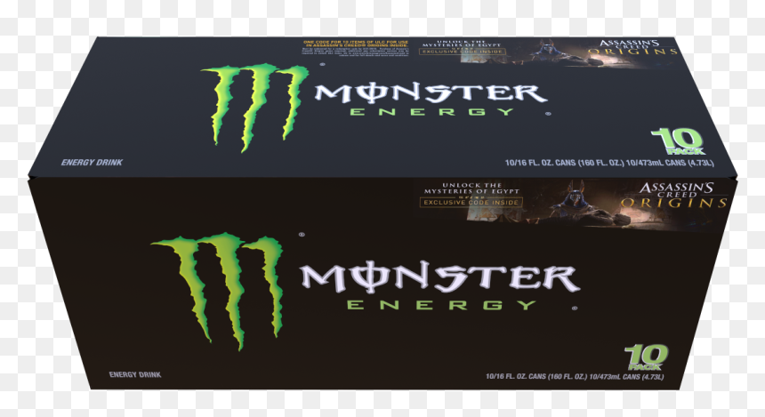 No Caption Provided - Monster Energy Drink Assassin's Creed, HD Png Download - assassin's creed origins png