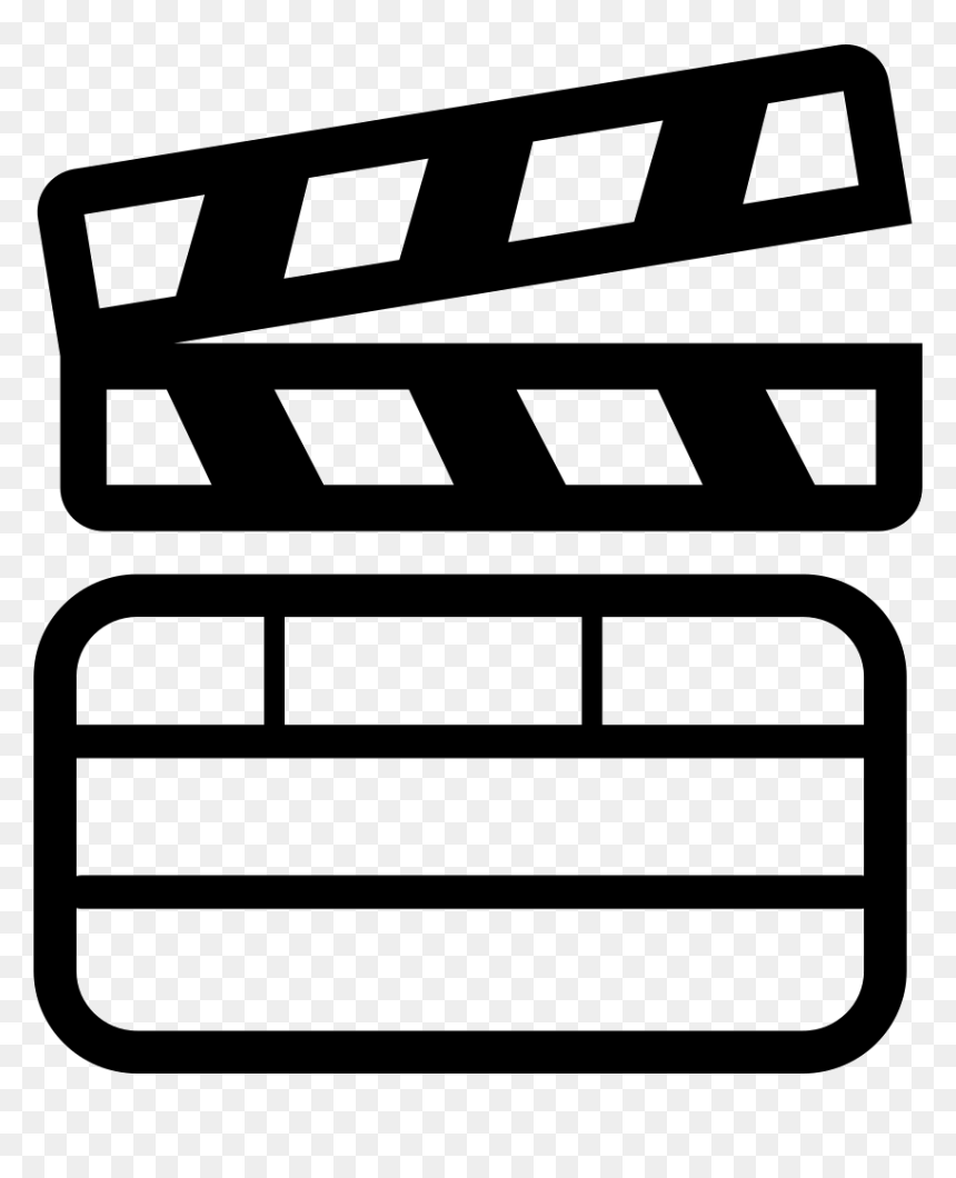 Cinema Slate For Cinema Scenes Numbering - Pizarra De Escenas, HD Png Download - slate png