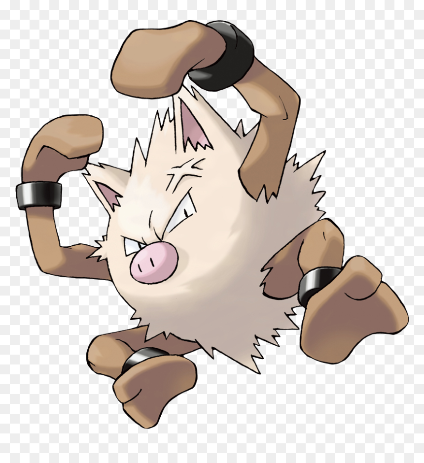 Transparent Primeape Png - Pokemon Primeape, Png Download - primeape png