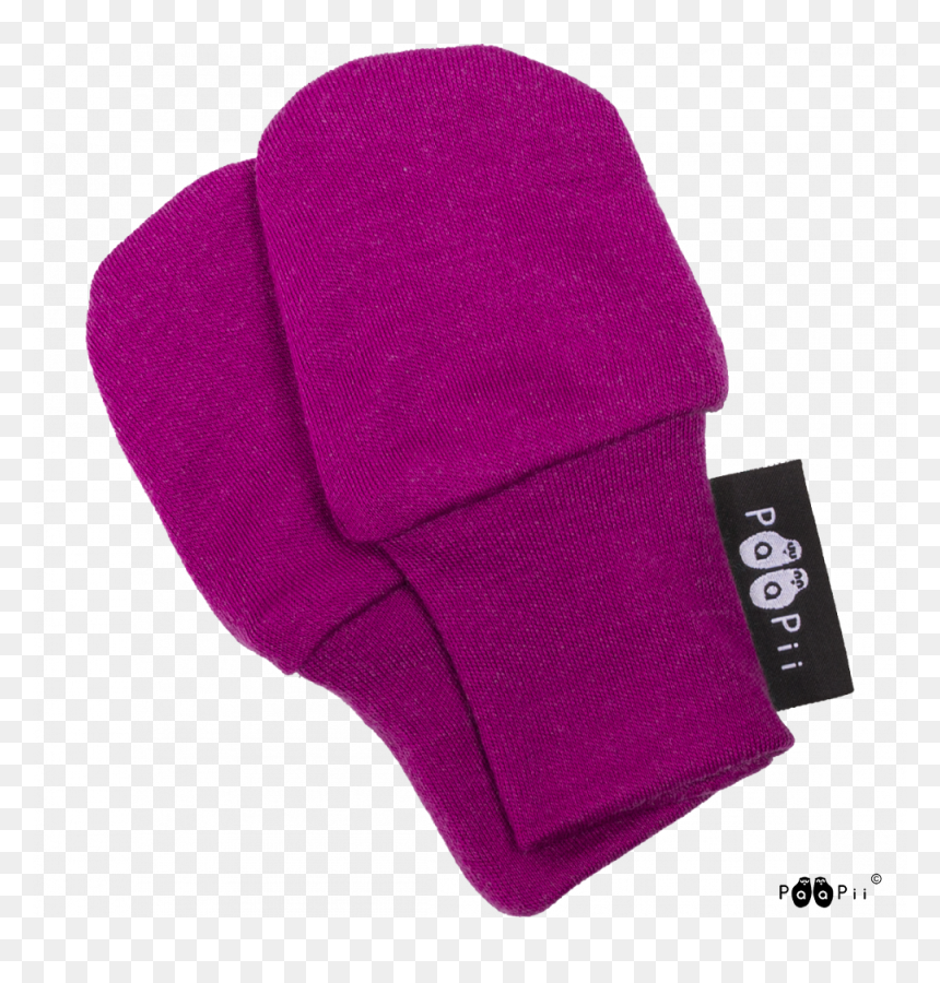 Baby Mittens - Merinowool, Purple - Cap, HD Png Download - mittens png