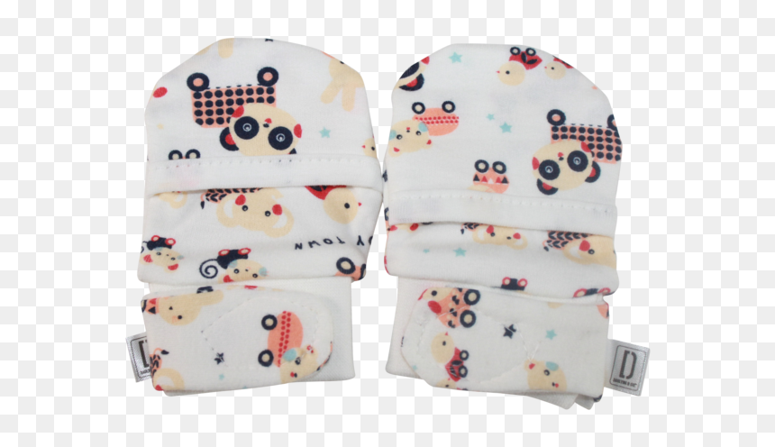 Newborn Anti Scratch Mittens- No Scratch - Coin Purse, HD Png Download - mittens png