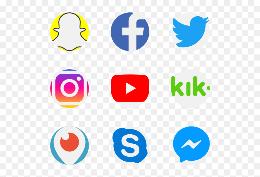 Social Icons Transparent Background, HD Png Download - wasap png
