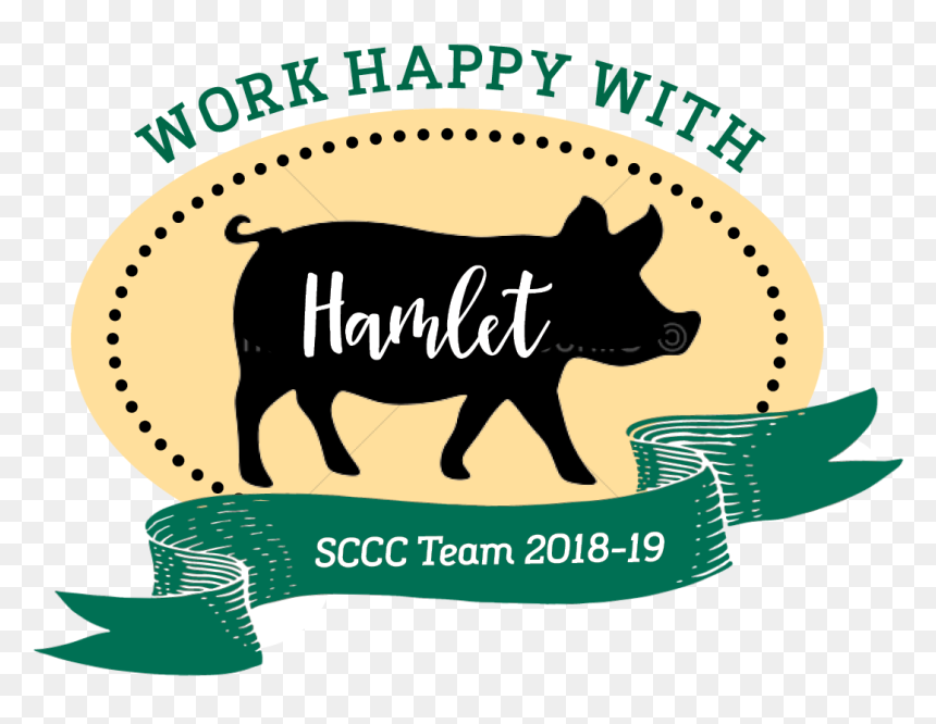 Hamlet Silhouette Badge - Suffolk County Community College, HD Png Download - hamlet png