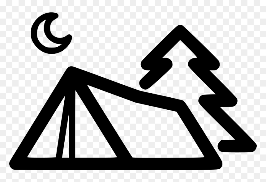 Tent - Movie Night Camp Out, HD Png Download - tent icon png