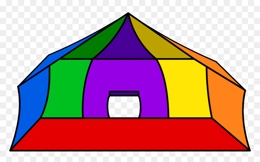 Circus Club Penguin Wiki - Club Penguin Tent Igloo, HD Png Download - tent icon png