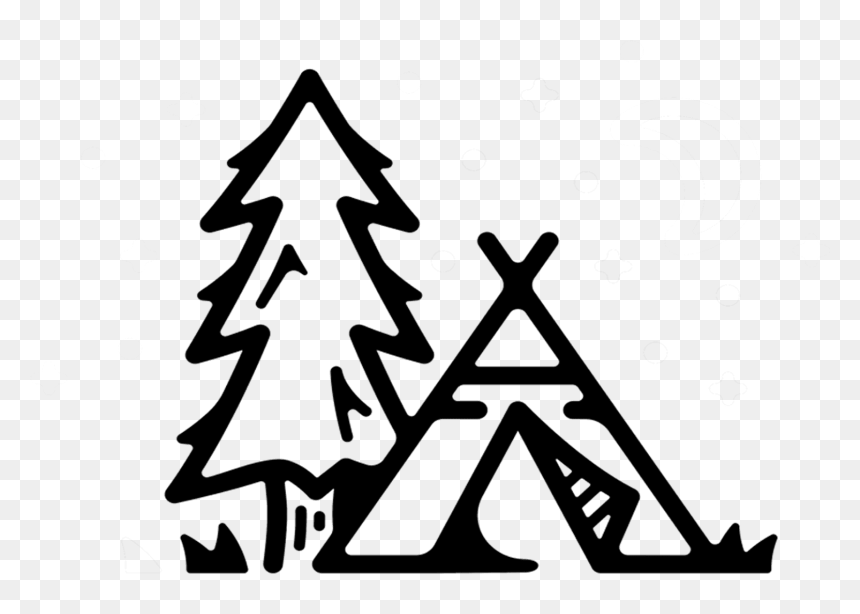 Teepee Sketch - Teepee Drawing, HD Png Download - tent icon png