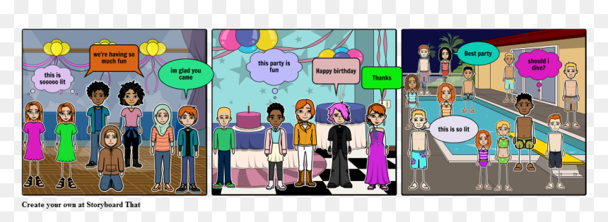 Cartoon, HD Png Download - party time png