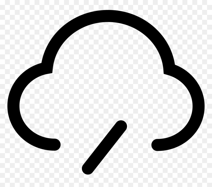 Light Rain Comments, HD Png Download - rain icon png