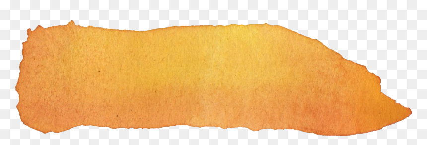 Watercolor Banner Yellow Png , Png Download - Watercolor Brush Banner Png, Transparent Png - yellow watercolor png