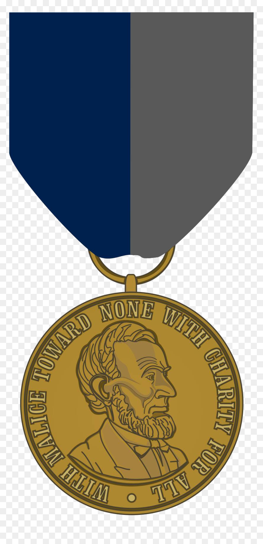 Civil War Campaign Medal - Obsolete Military Awards Png, Transparent Png - civil war logo png