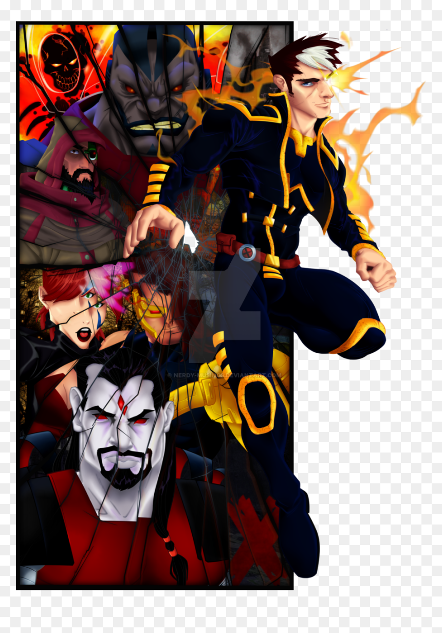 Jean Grey Y Nate Grey - X Man Mr Sinister Nate Grey, HD Png Download - jean grey png