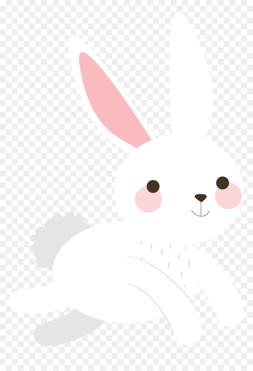 Domestic Rabbit, HD Png Download - bunny clipart png