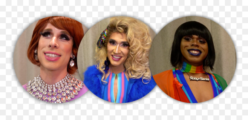 Lace Wig, HD Png Download - drag queen png