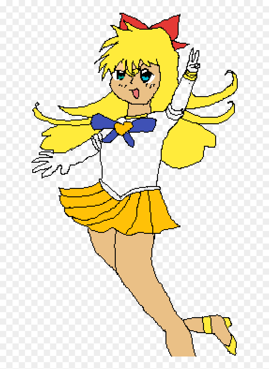 Cartoon, HD Png Download - sailor venus png