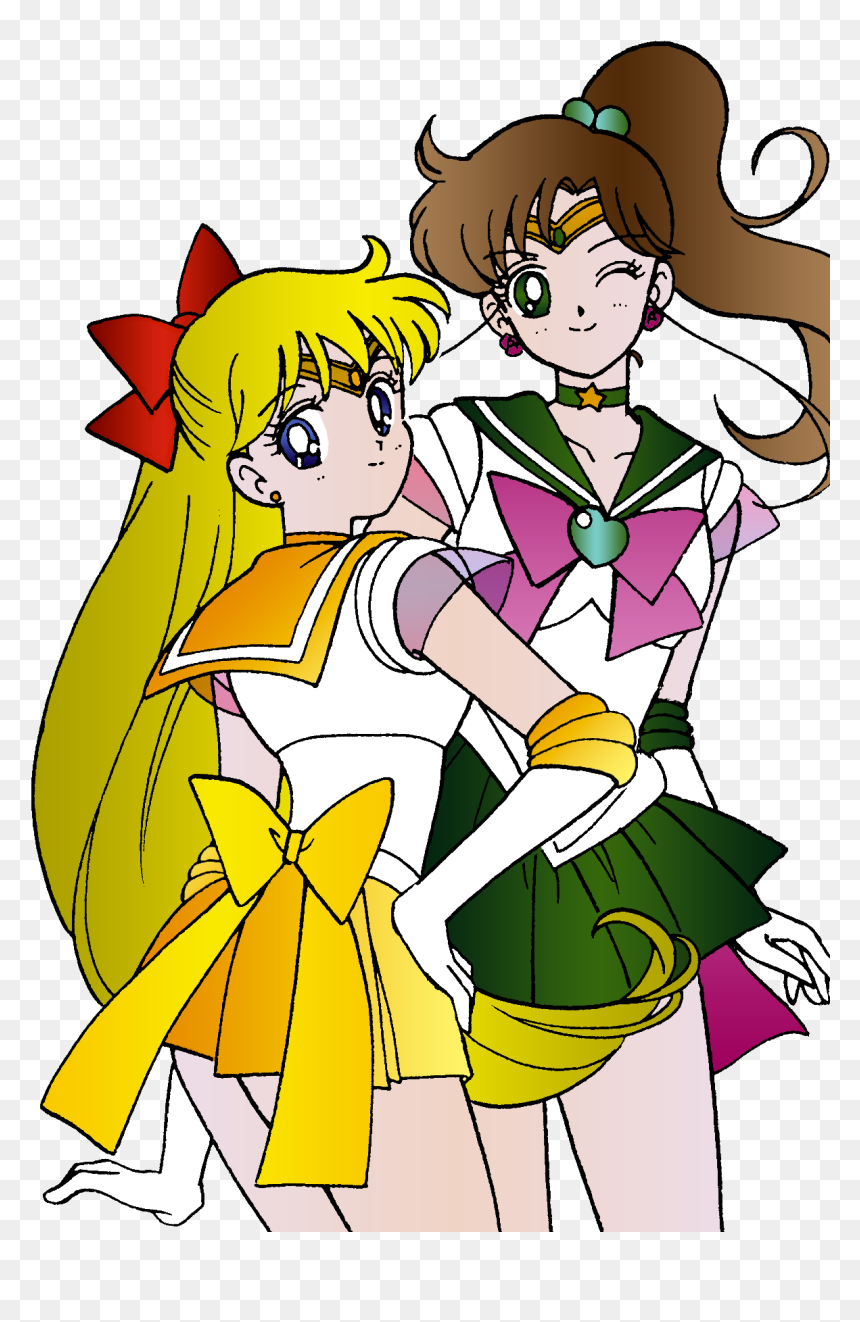 #sailor Venus #sailor Jupiter #minako Aino #makoto - Sailor Venus Aino Minako, HD Png Download - sailor venus png