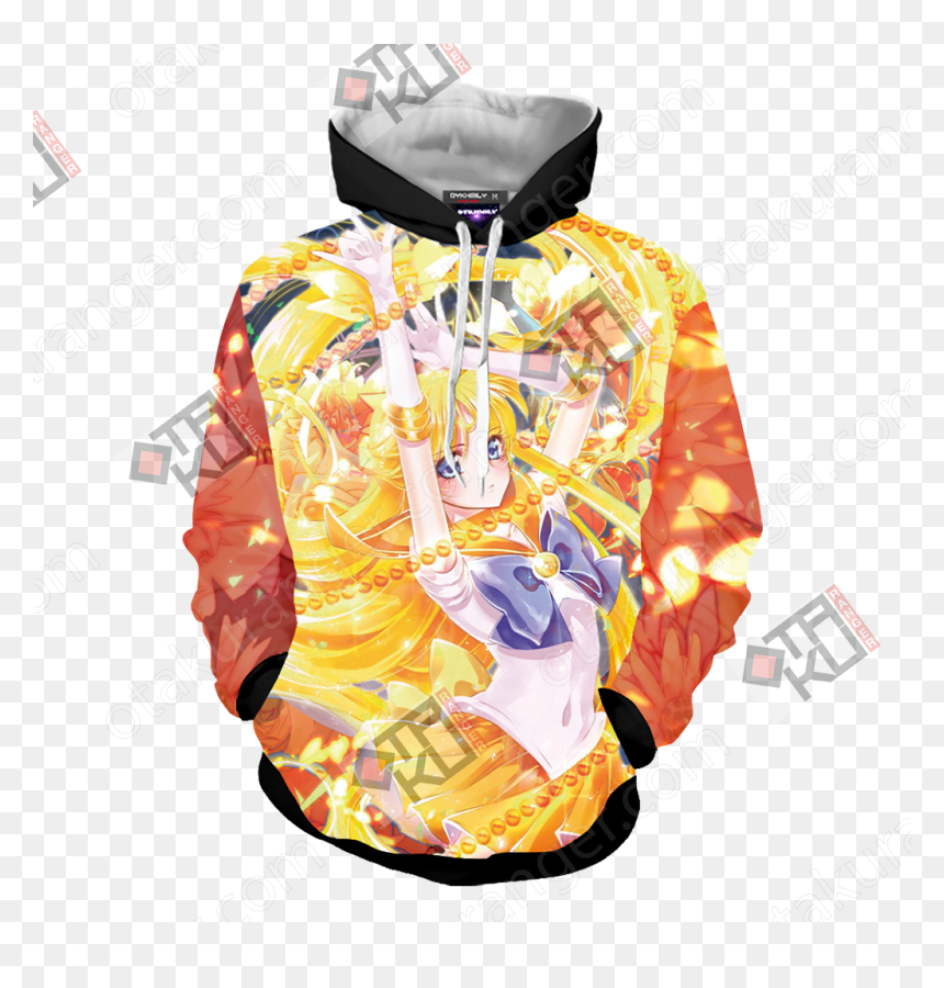 Hoodie, HD Png Download - sailor venus png