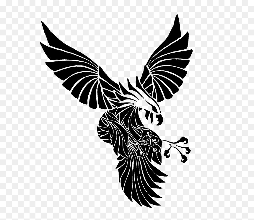 Tribal Fighting Eagle Tattoo, HD Png Download - felix argyle png
