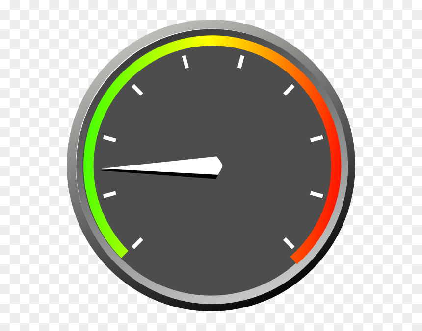 Speedometer Clipart, HD Png Download - lever png