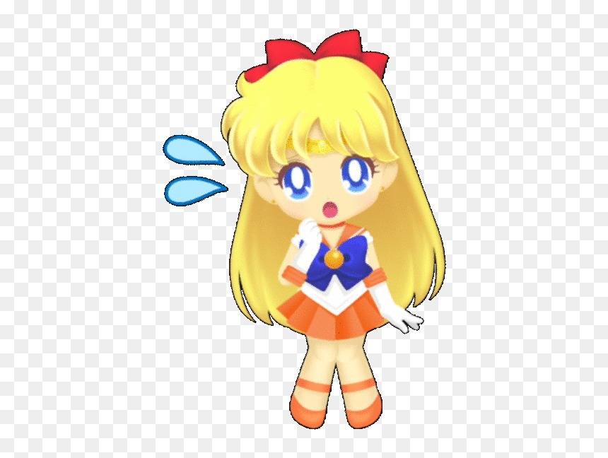 #sailormoon #sailorvenus #minako #minakoaino #sailormoondrops - Cartoon, HD Png Download - sailor venus png