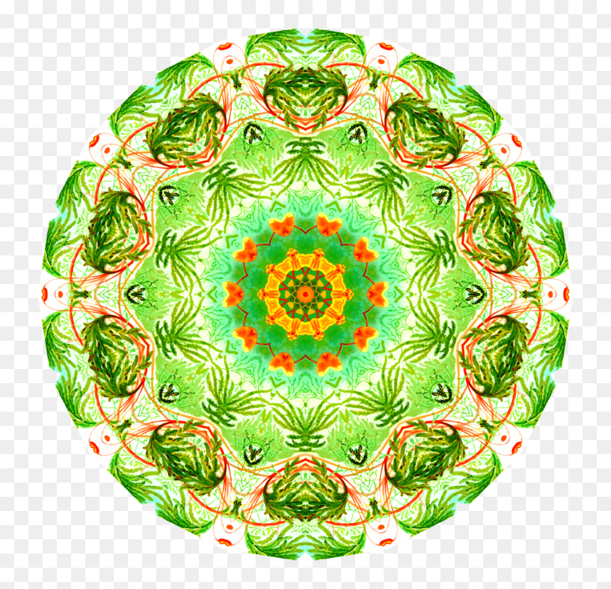 Circle,green,christmas Ornament - Circle, HD Png Download - green christmas ornament png