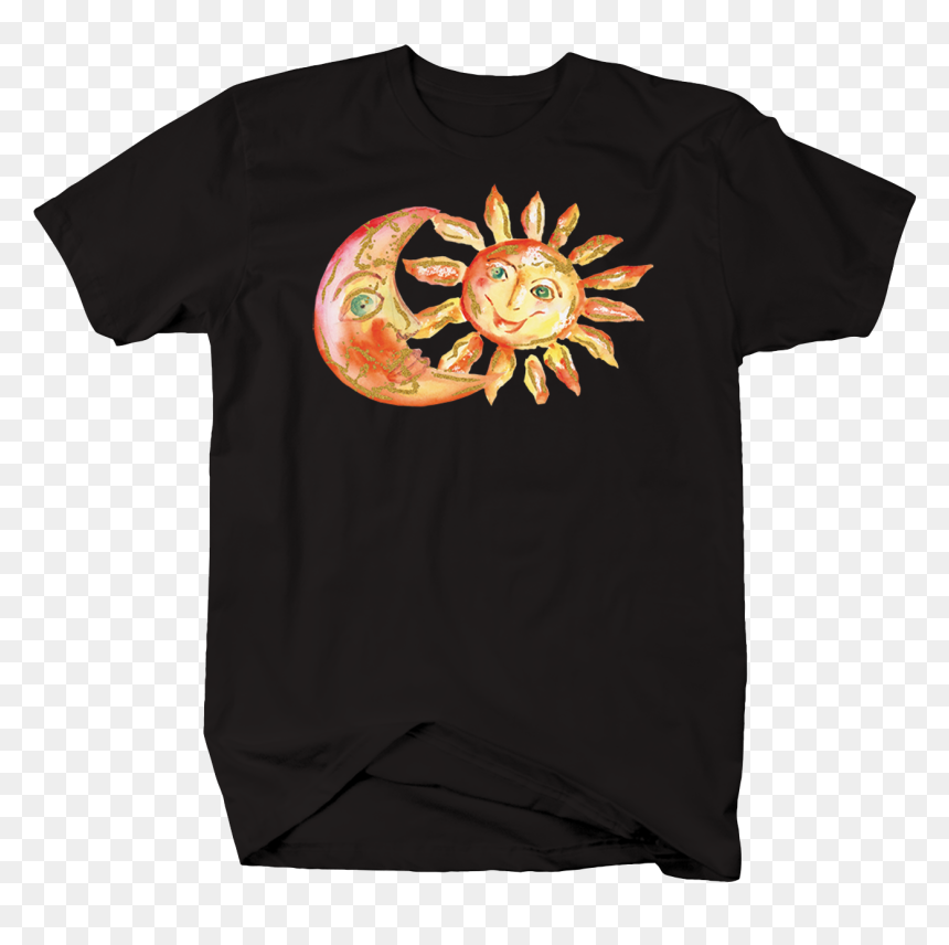 Happy Smiling Orange And Yellow Watercolor Sun And - Polo Con Diseño Piston, HD Png Download - yellow watercolor png