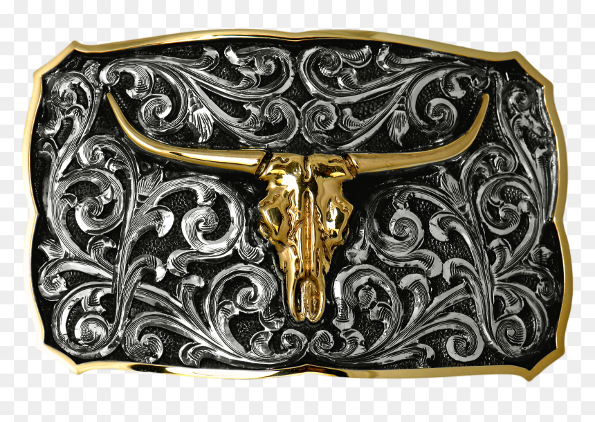 Bull, HD Png Download - skull border png