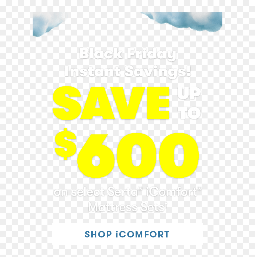 Black Friday Savings Up To - Poster, HD Png Download - serta logo png