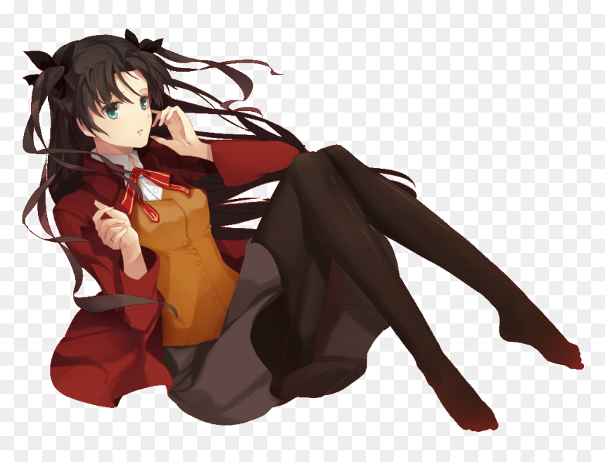 Transparent Rin Tohsaka Png - Tohsaka Rin Transparent Png, Png Download - rin tohsaka png