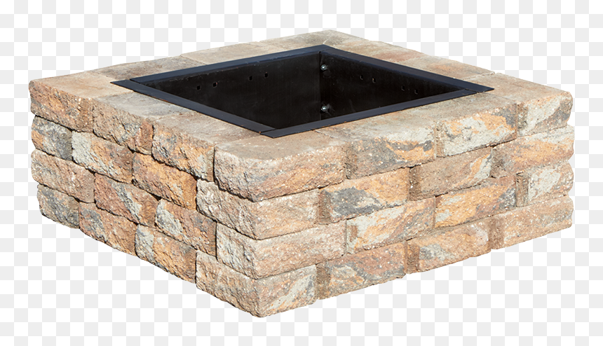 Paver Fire Pit Square, HD Png Download - firepit png