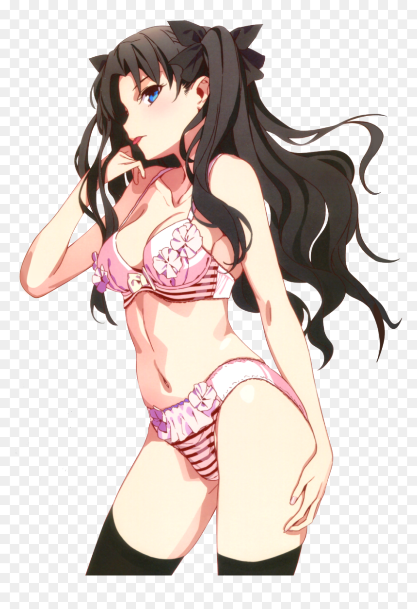 Cartoon, HD Png Download - rin tohsaka png