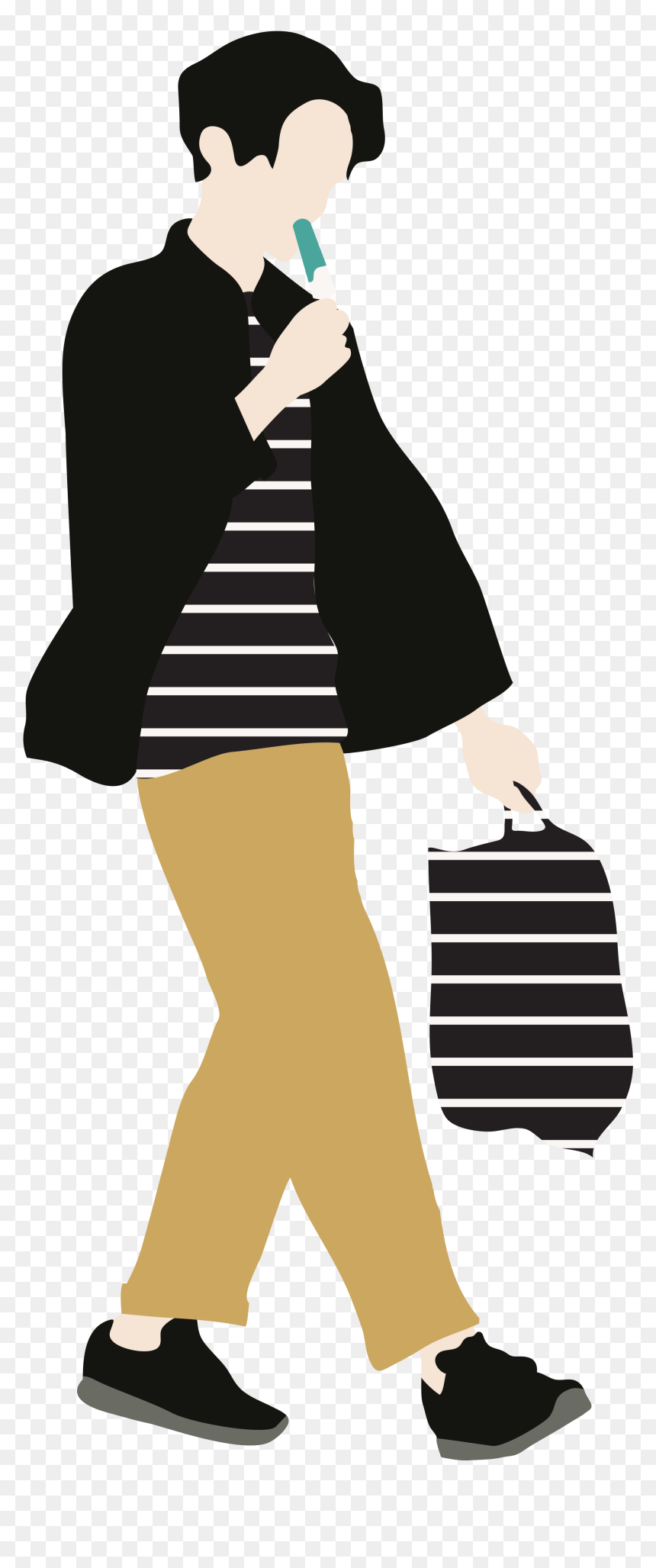 Vector People For Architecture, HD Png Download - cartoon people png
