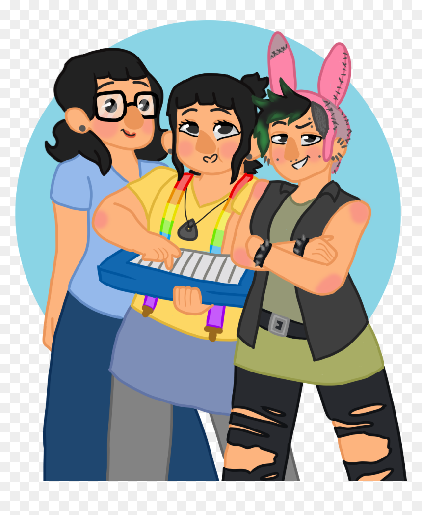 Older Belcher Kids
tina Slowly Begins To Look A Little - Tina Belcher Older, HD Png Download - tina belcher png
