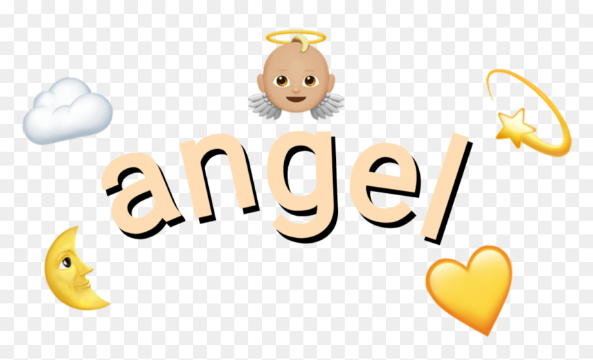 Angel Emoji Crown Png, Transparent Png - monkey emoji with flower crown png
