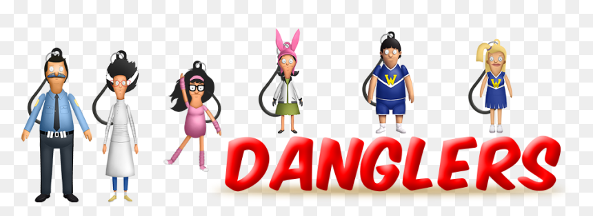 Bob's Burgers Danglers, HD Png Download - tina belcher png