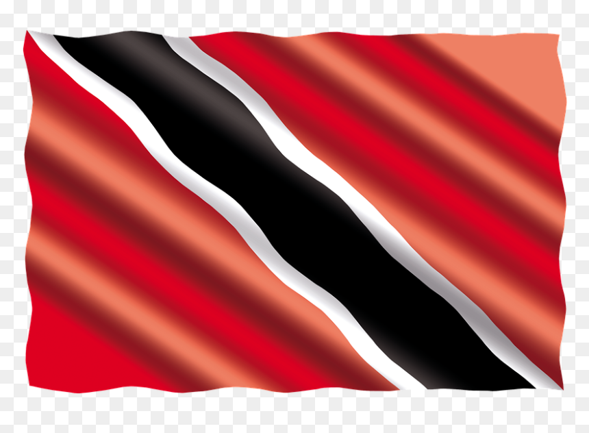 International, Flag, Trinidad-tobago - Futbol Club Barcelona Png, Transparent Png - trinidad flag png