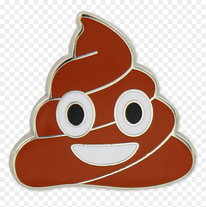 Emoji Poo Enamel Pin - Cartoon, HD Png Download - bomb emoji png