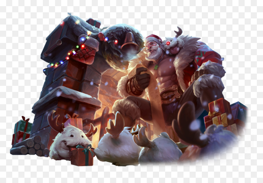 Santa Braum Png, Transparent Png - braum png