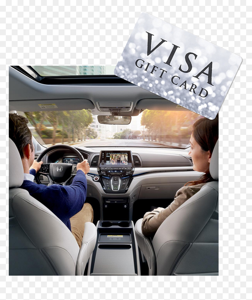 Honda Odyssey 2018 Cabin Watch, HD Png Download - visa gift card png