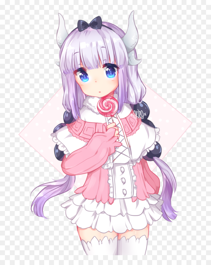 Kobayashi San Chi No Maid Dragon,kobayashi San Chi - Transparent Kanna Kamui Png, Png Download - kanna kamui png