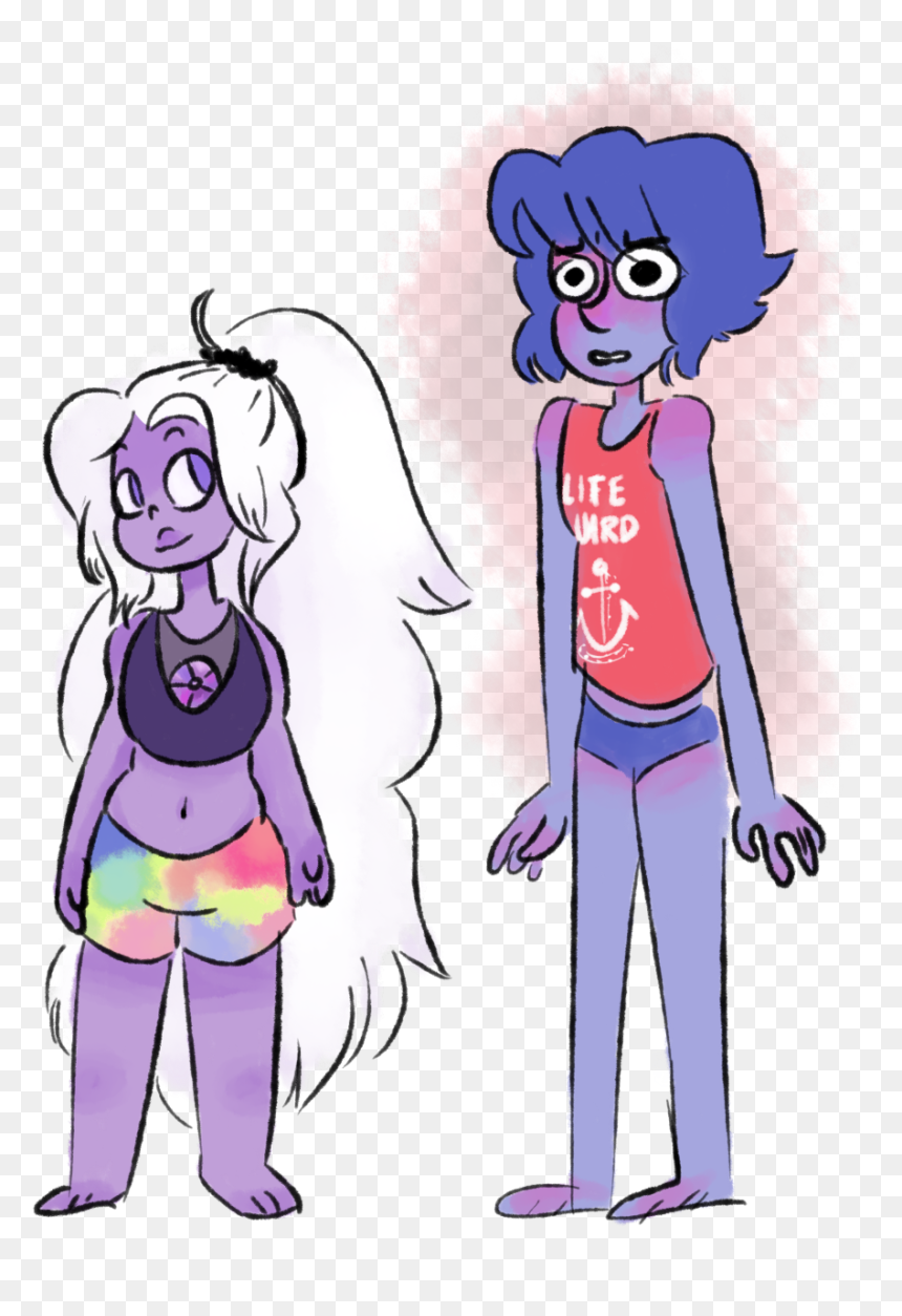 “lapithyst I Drew For Lapithyst Week Amethyst Tans - Steven Universe Fanart Lapithyst, HD Png Download - bomb emoji png