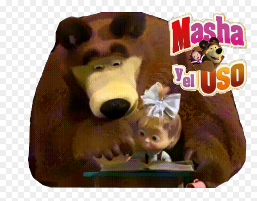 Masha And The Bear, HD Png Download - masha y el oso png