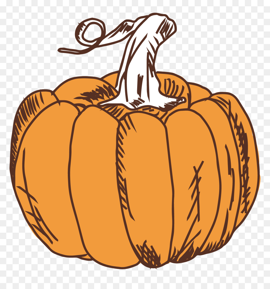 Field Clipart Pumpkin Field - Pumpkin, HD Png Download - pumpkin border png