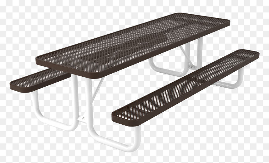Picnic Table, HD Png Download - perforated metal png