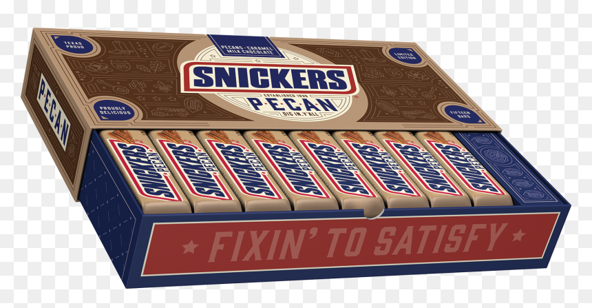 Pecan Snickers, HD Png Download - snickers logo png